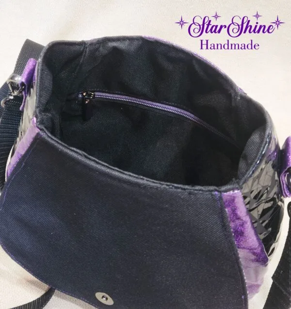 Purple Kitty Dinah Bag