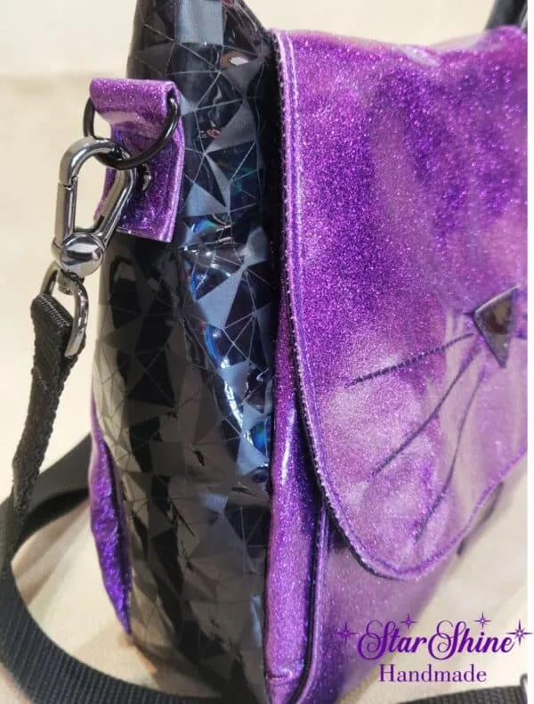 Purple Kitty Dinah Bag