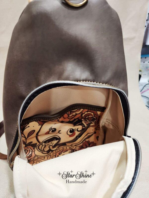 Death Before Decaf Sling Crossbody
