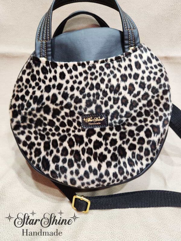 Sexy Leopard Circle Handbag