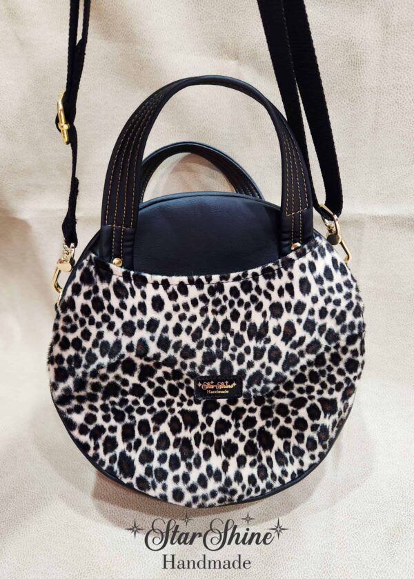 Sexy Leopard Circle Handbag
