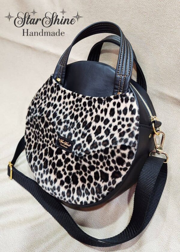 Sexy Leopard Circle Handbag