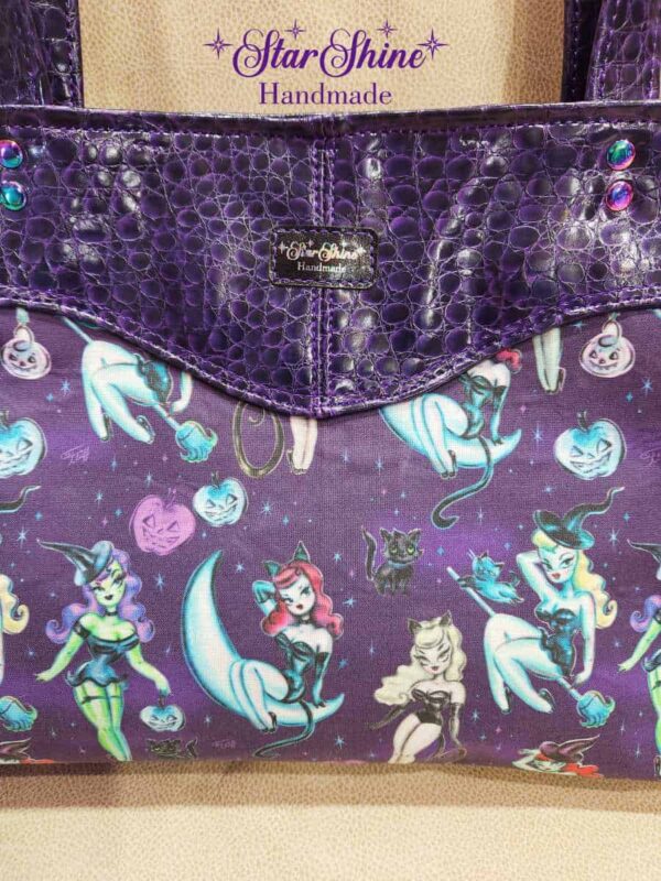 Pin-up Witchy Women Sweetheart Shoulder Bag