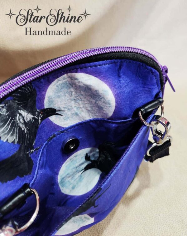 Nevermore Mystical Crow Crossbody