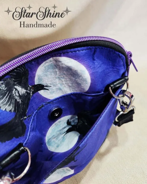 Nevermore Mystical Crow Crossbody
