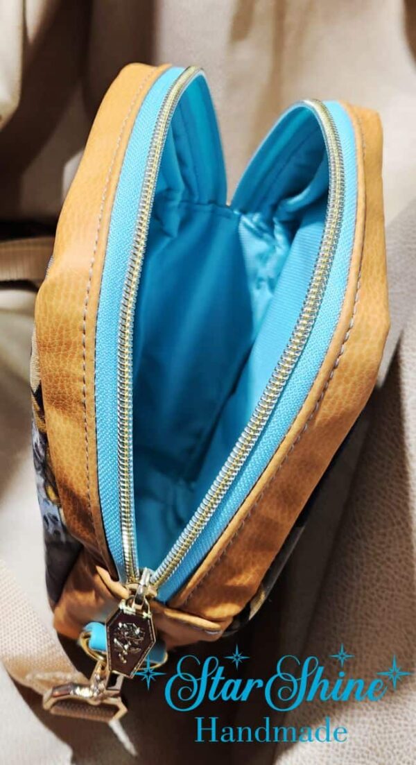 Pin-Up Zombie Coffin Crossbody Bag