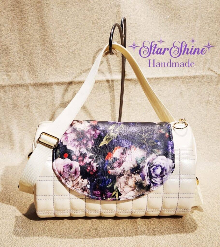 Pearl Garden Barrel Bag