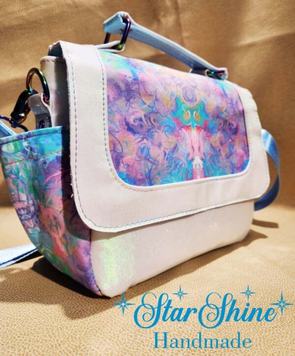 Glittering Pastel Rainbow Handbag