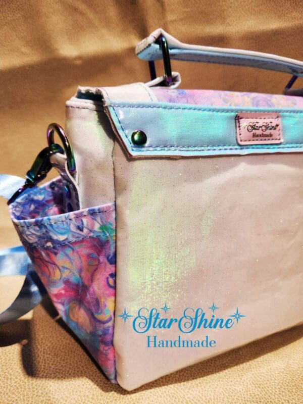 Glittering Pastel Rainbow Handbag