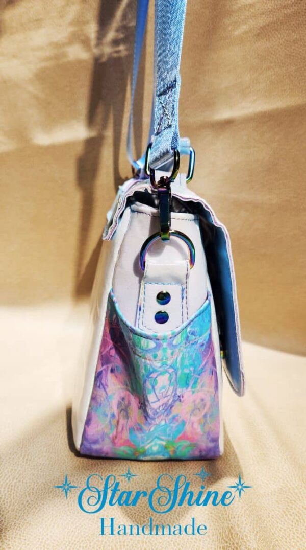 Glittering Pastel Rainbow Handbag