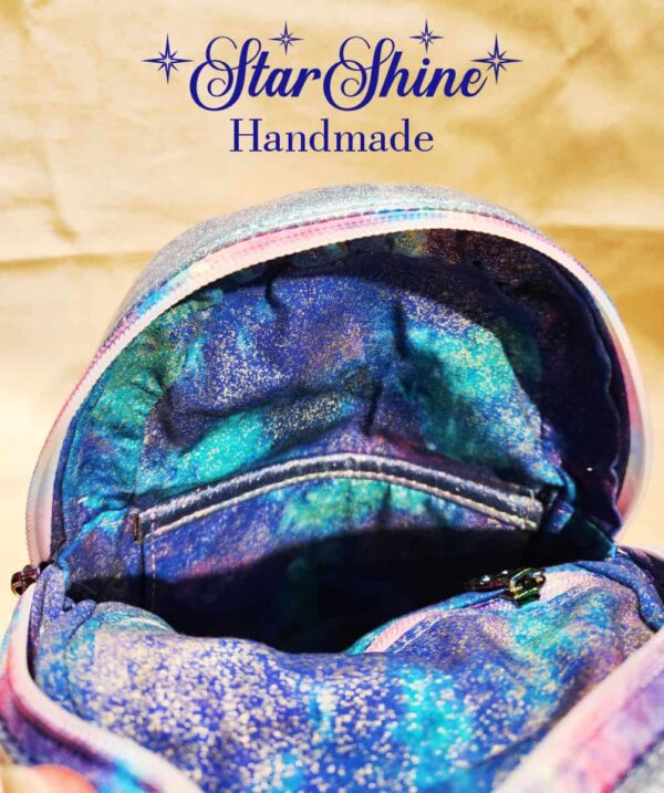 Glittering Sugar Skull Crossbody