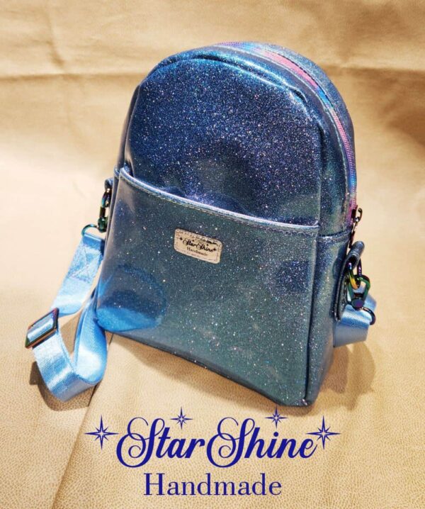 Glittering Sugar Skull Crossbody