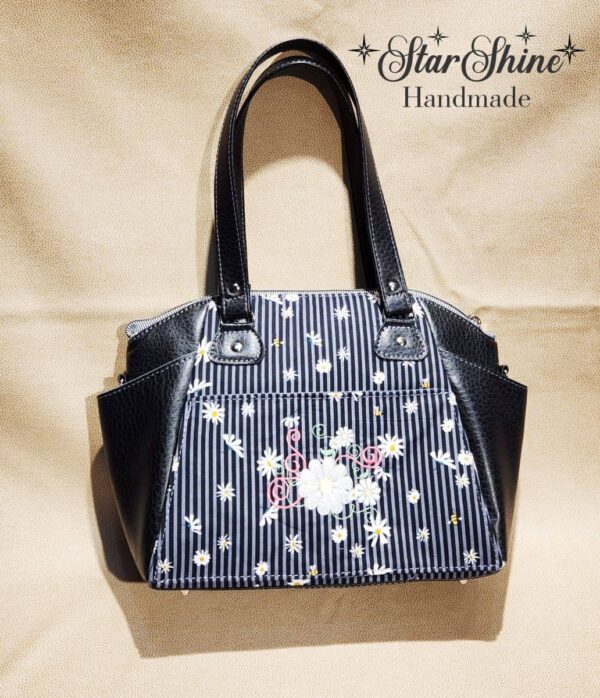 Floral Bee Gnome Handbag