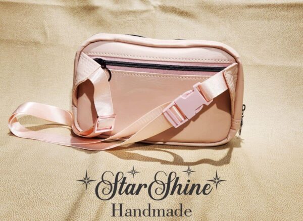 Pink Floral Kitty Convertible Sling Bag