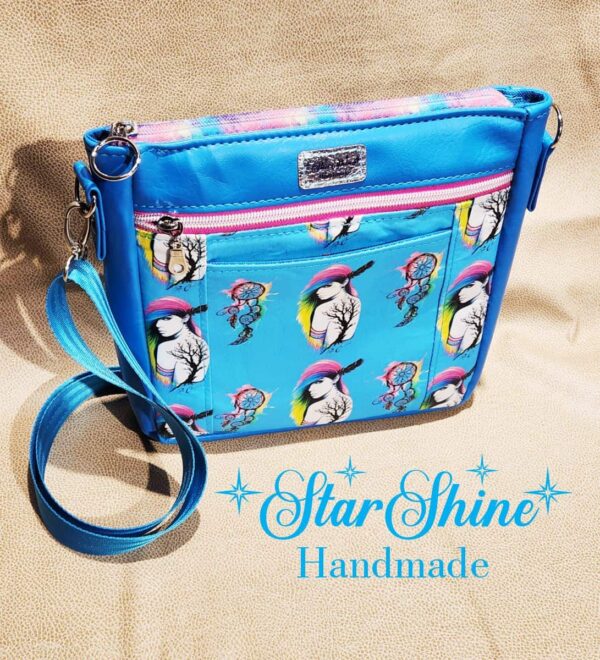 Rainbow Free Spirit Girl Crossbody