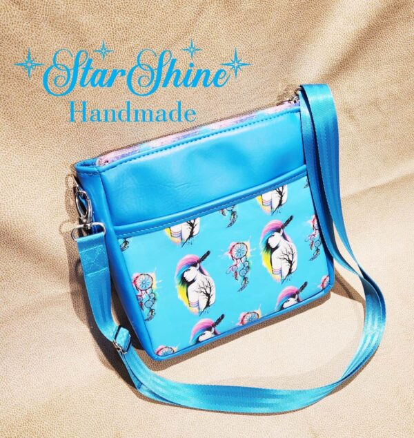Rainbow Free Spirit Girl Crossbody