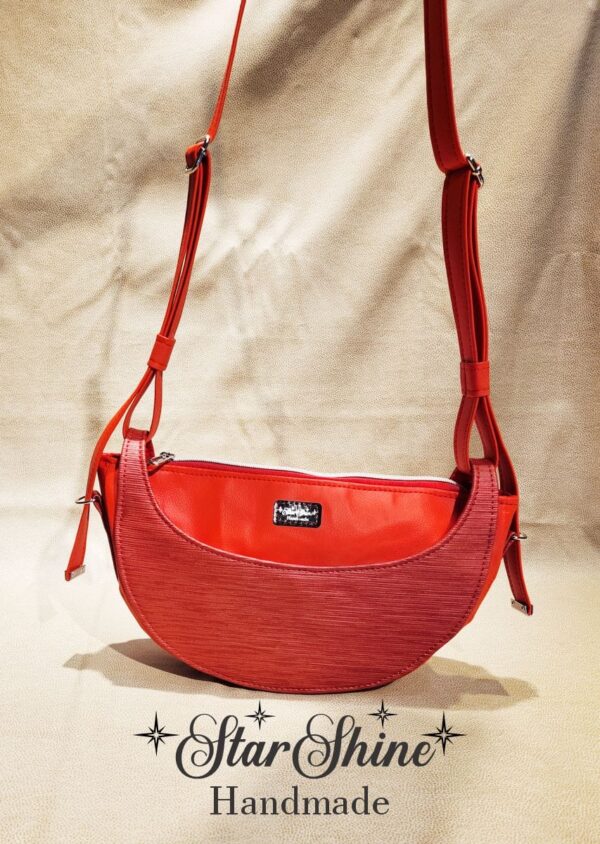 Scarlett Red Retro Luna Bag