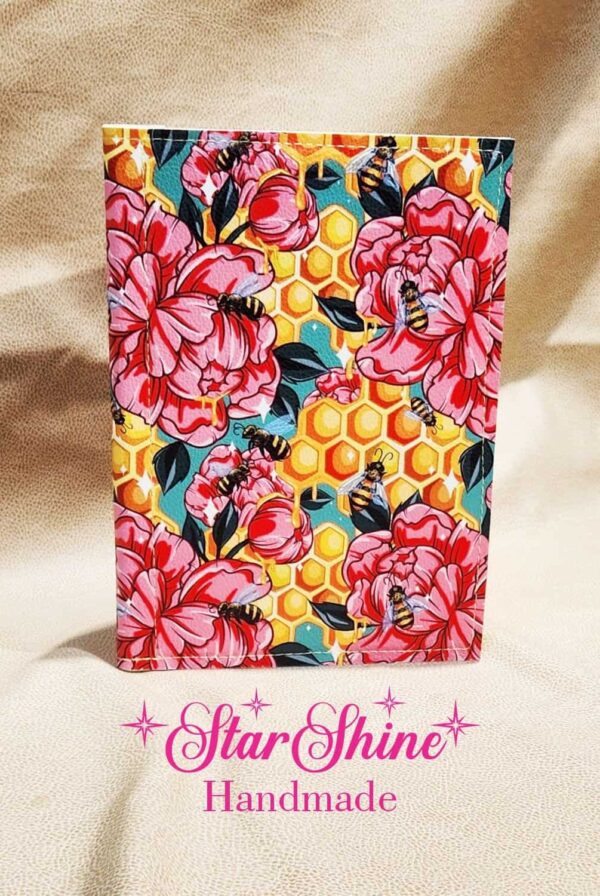 Floral Bee Notebook