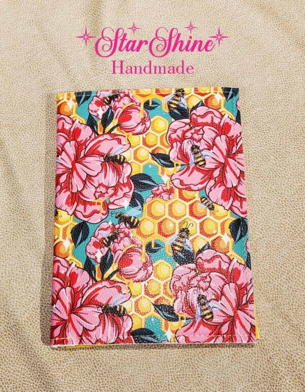 Floral Bee Notebook