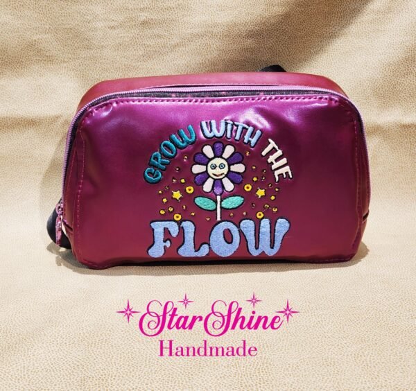 Grow with Flow Magenta Color Shifting Crossbody Bag