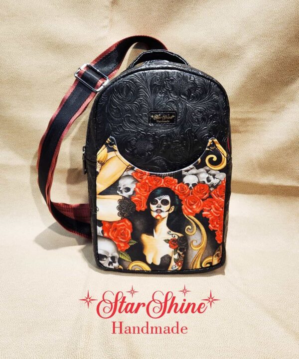 Los Muertos Pin-Up Sling Bag
