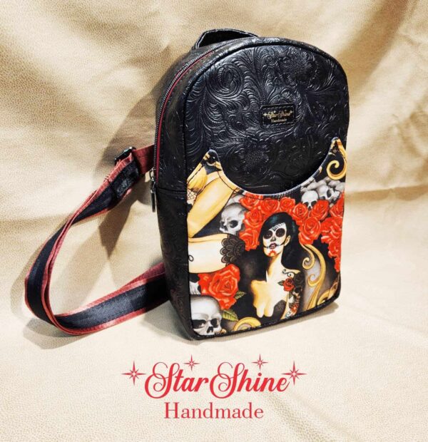 Los Muertos Pin-Up Sling Bag