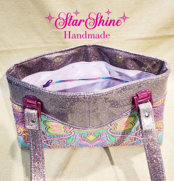 Colorful Artisan Sweetheart Handbag. Int