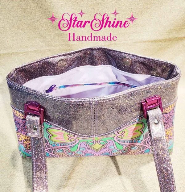 Colorful Artisan Sweetheart Handbag. Int
