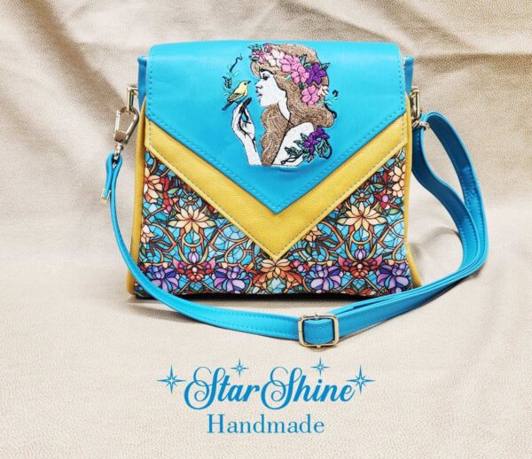Floral Boho Maiden Crossbody Handbag