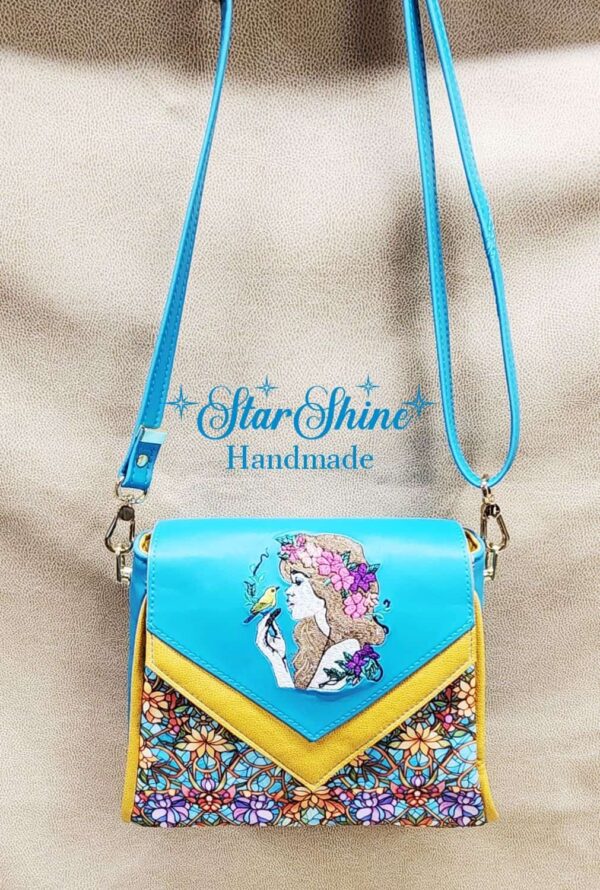 Floral Boho Maiden Crossbody Handbag
