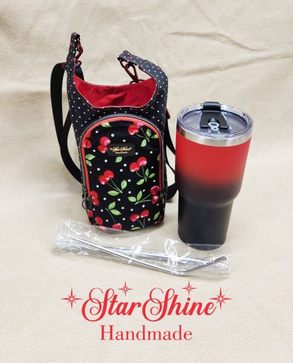 Full front view of Aqua Daisy H2o2Go Crossbody Bag