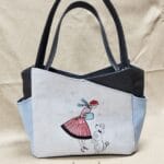 Sparkling Vintage Themed Winter Wonderland. Full Front View.