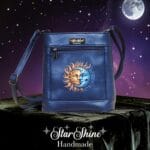 Celestial Bucket Bag. Front View.