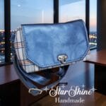 Blue Plaid Bangle.