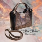 Copper Bliss Handbag. Front View.