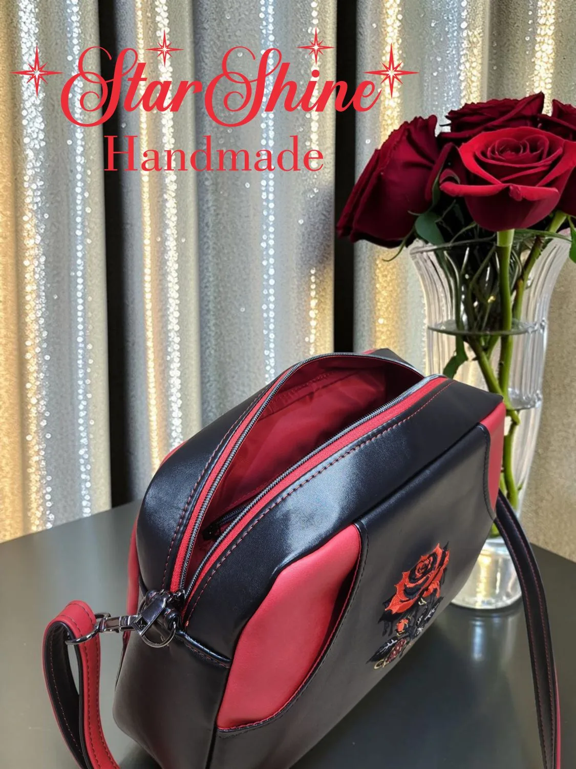 Black and Red Cynthia. Interior View.