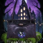 Purple Fairy Queen Sweetheart Bag. Front View.