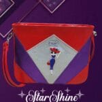 Red Hat Diamond Handbag. Front View.
